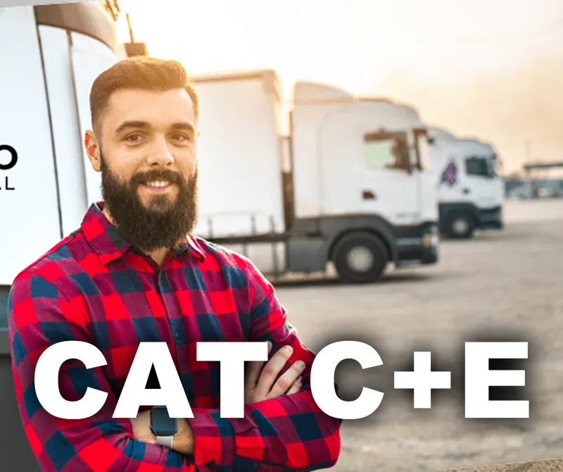 Category C+E from category B - LGV Training | 40 hours of training |